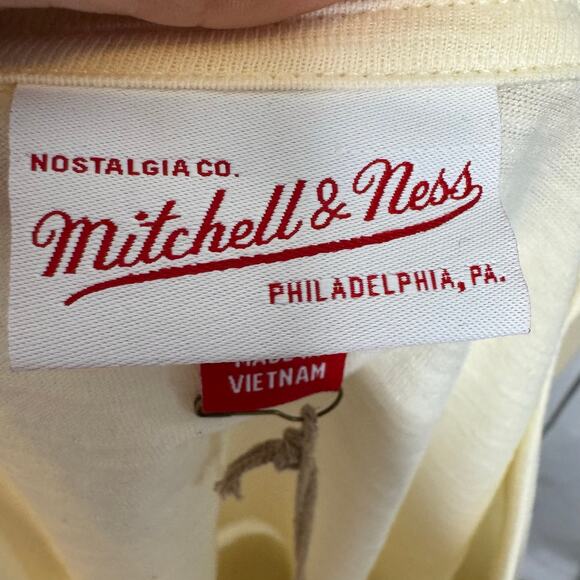 Mitchell & Ness Philadelphia Phillies Cooperstown Vintage Logo Slub Tee XL - Picture 5 of 9